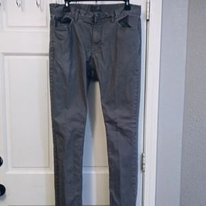 MENS GREY JEANS NWOT 32×32